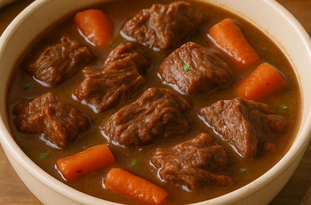 Recette du boeuf bourguignon